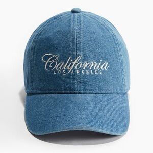 Embroidered California Denim Hat